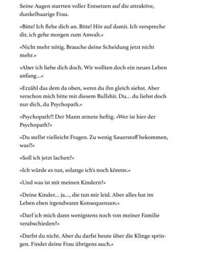 Seite 5 von 15 der Leseprobe von Berlin Psycho (Band I): Das hättest du nicht tun sollen | Autor: Marc B. Rey