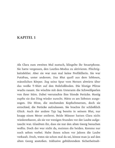 Seite 4 von 28 der Leseprobe von Berlin Psycho (Band II): Die Laube | Autor: Marc B. Rey